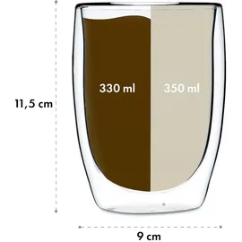 Klarstein Jesolo Thermoglas 0,35 l