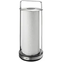 GEFU Küchenrollenhalter Smartline, Edelstahl, Metall, Kunststoff, 34 cm, Beschwerungsgewicht,