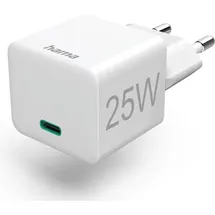 Hama USB-C, Schnellladegerät, 25W