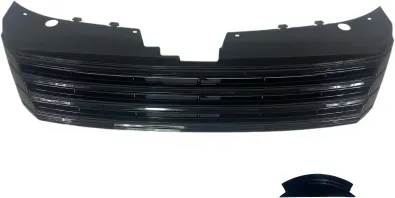 Frontgrill ohne VW‐Emblem für VW PASSAT 3C (2010+) – schwarz
