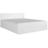 FEDVE Doppelbett, weiß Textil, 180x200 cm, Schlafzimmer, Betten, Polsterbetten