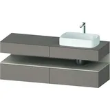 Duravit Waschtischunterschrank wandhängend „Qatego“ 160 × 60 × 55 cm