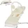 Vevor Babywippe, klappbarer Wippensitz für Babys von 0–9 Monaten, Wippenstuhl mit 2 Liegewinkeln & drehbarem Spielzeugbügel, Babyschaukel mit Reisetasche für drinnen & draußen, 685x410x600mm Beige