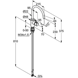 Kludi Bingo Star Einhebelmischer Chrom