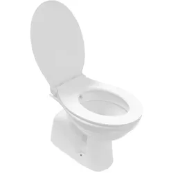 Belvit Stand WC mit Taharet/Bidet Funktion Abgang Senkrecht Boden + Softclose Deckel