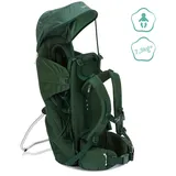 fillikid Rückentrage Trekking, Baby, grün, Polyester, Babytragen