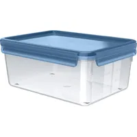 Emsa Frischhaltedose Clip & Close Eco blau 19,5 cm x 26,5 cm x 11 cm 3,7 l