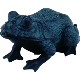 HEISSNER Teichfigur mit Speierfunktion Frosch, 14 x 22 x 12 cm