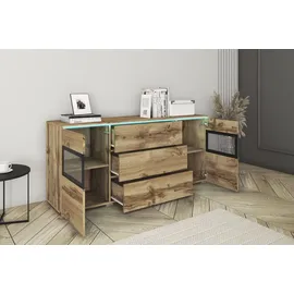 Home Affaire Sideboard 150 x 67,9 x 36,1 cm Braun
