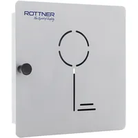 Rottner Tresor ROTTNER Key Collect 10 silber mit 10 Haken, 22,0 x 5,0 x 22,0 cm,