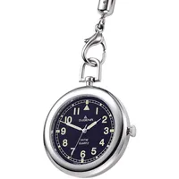 Dugena Taschenuhr Lepine, analog, klassisch, Quarz, Edelstahl, für Damen und Herren