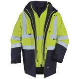 Vizwell Warnschutz Parka gelb 3XL