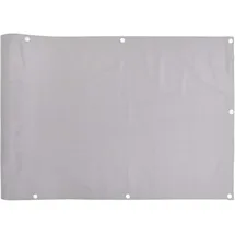 vidaXL Balkon-Sichtschutz 500 x 120 cm Grau PVC