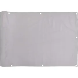 vidaXL Balkon-Sichtschutz 500 x 120 cm Grau PVC