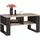 milord furniture Couchtisch Schwarz Eiche 92 x 45 x 53 cm
