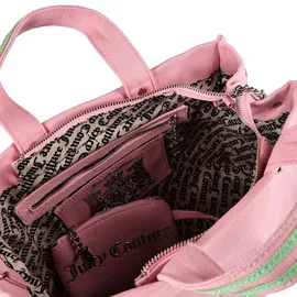 Juicy Couture Iris Henkeltasche Baumwolle Pink