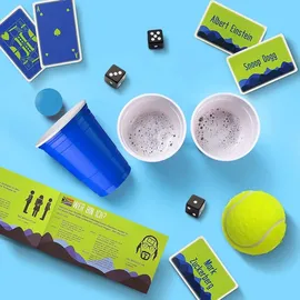 Gesellschaftsspielset mit 15 alkoholischen Spielen aus aller Welt für Erwachsene