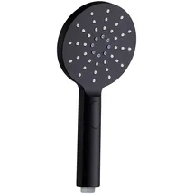 Marwell - Black Rainstar Handbrause - 3 Strahlarten Per Klick Wechselbar - Antikalknoppen