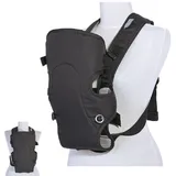 Lorelli Babytrage Tragehilfe Between Bauchtrage verstellbare Gurte ab 4 Monaten black