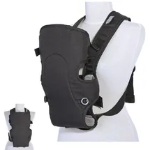 Lorelli Babytrage Tragehilfe Between Bauchtrage verstellbare Gurte ab 4 Monaten black