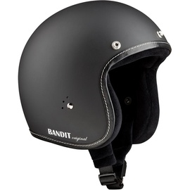 Bandit Helmets Bandit Jet Premium Line Jethelm, schwarz, Größe L