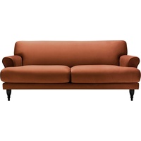 Lovi Sofa Ginger, 2-Sitzer, Füße in Buche schwarz, Sitzunterfederung mit Dynaflex Polsterunterlage, Hightech-Gewebe mit hoher Dimensionsstabilität