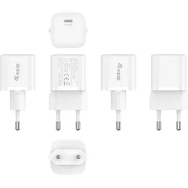Equip 1-Port 20W USB-C PD-Ladegerät, 25 Stück/Packung