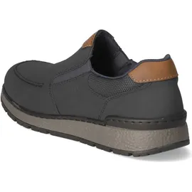 Rieker Herren B9062 Schnürhalbschuhe, blau, 42