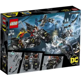 LEGO DC Comics Super Heroes Batcycle-Duell mit Mr. Freeze 76118