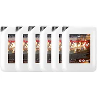 Bioethanol, Ethanol 80% Premium 30L (6x5L) - mit Kaminknister-Effekt, Bio-Ethanol für Dekofeuer, Tischkamin, Kamin & Gartendeko-Feuer für Innen und Außen - Rauch- und Rußfrei