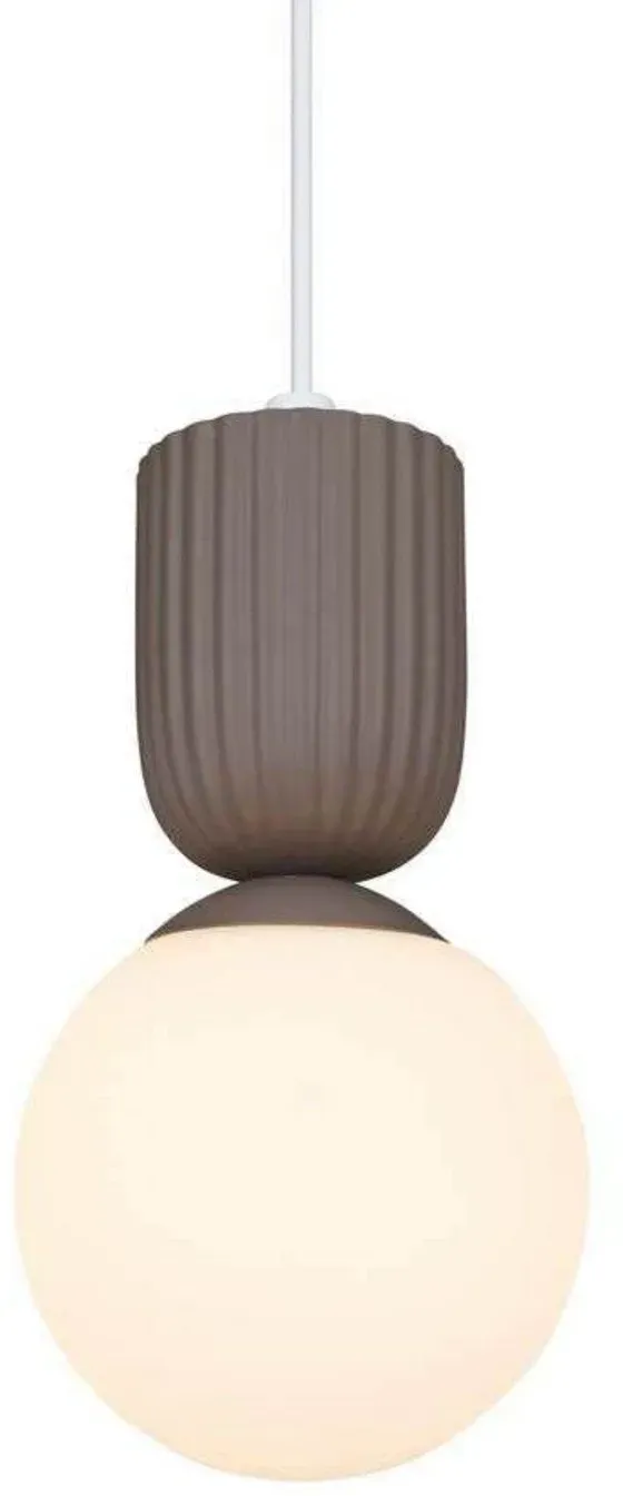 Pendelleuchte Nordlux, Sadie, dimmbar, Braun / Rost, für Wohnzimmer, Glas, Skandinavisch - 30.2