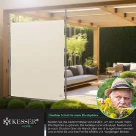 Kesser Windschutz 100 x 310 cm Beige