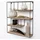 Vivol Wandregal 55 x 45 x 11 cm Schwarz