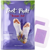 Fußpads mit Lavendelöl (insgesamt 2x Fußpads)