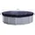 Quick Star Poolabdeckung Schwarz Ø 610 cm