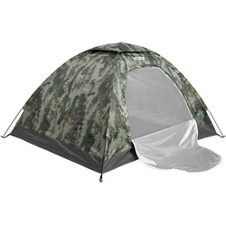 JELEX Outdoor Nature Easy Up 2-Personen-Camping-Zelt-Größe:Einheitsgröße