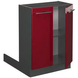 Vicco Kochinsel Fame-Line 60 x 82 x 70 cm Rot