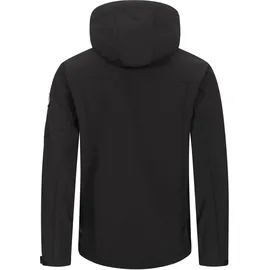 DEPROC activ DEPROC ACTIVE "PEAK CREEK MEN", Herren, Gr. L (52), schwarz, 96% Polyester; 4% Elasthan, sportlich, Langarm mit Gummizug, Jacken, auch in Großen Größen erhältlich