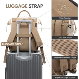 luxuskollektion Laptoprucksack 15,6 Zoll Wasserdicht