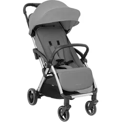 Kikkaboo Kinderwagen, Buggy Eden bis 22 kg Federung Regenschutz zusammenklappbar grau