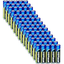 Wilhelm 70 AAA Mikro Universal Alkaline Batterien im Shrink LR03