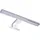 Müller-Licht LED Spiegelleuchte, 4,4W, 250lm, warmweiß, 30cm, 3 Montagemöglichkeiten, chrome