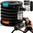 aerobis Battle Rope Schwarz 30mm 15m