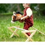 Small Foot Company small foot 11718 - Steckenpferd NICO, Hobby Horsing, braun, Länge: 107 cm