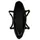 Valentino Pansy Shopper Kunstleder Black