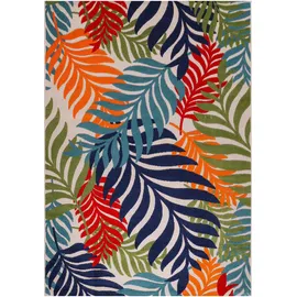 Sanat Outdoorteppich FLORAL bunt B/L: ca. 80x200 cm - Bunt