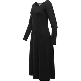 Ragwear A-Linien-Kleid Schwarz 36