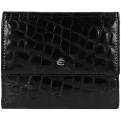 Esquire Nizza Geldbörse RFID Schutz Leder 12.5 cm  schwarz