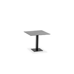 Klapptisch Bistro anthrazit quadratisch - 68 x 68 cm HPL Zement-Design