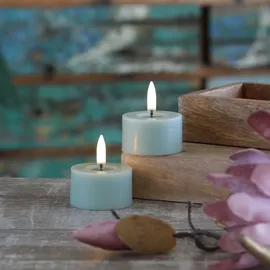 uYuni LED Mini Kerzen Teelichter Thea 2 St. grün